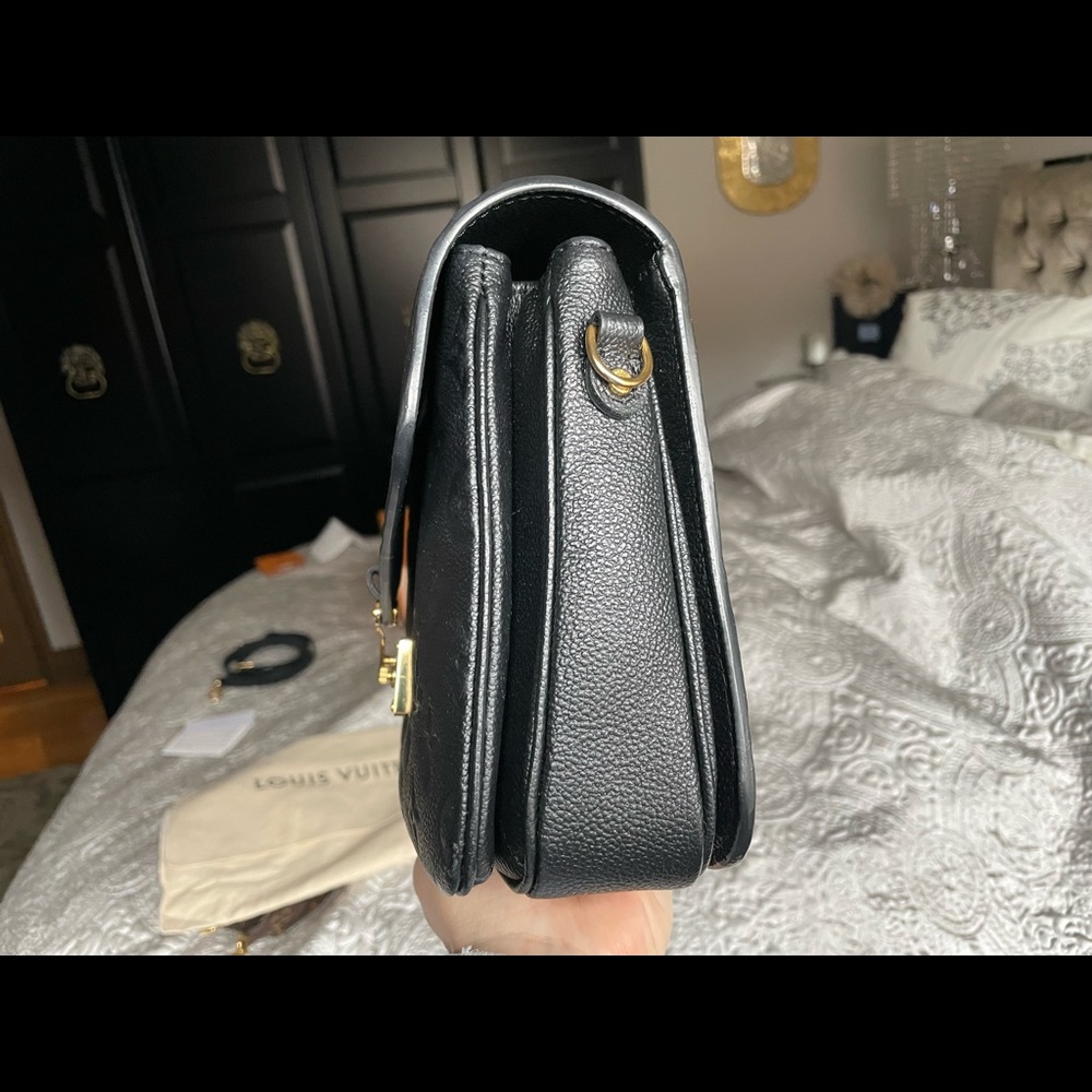 Pochette Metis black empreinte with dust bag, box. - Picture 6 of 13